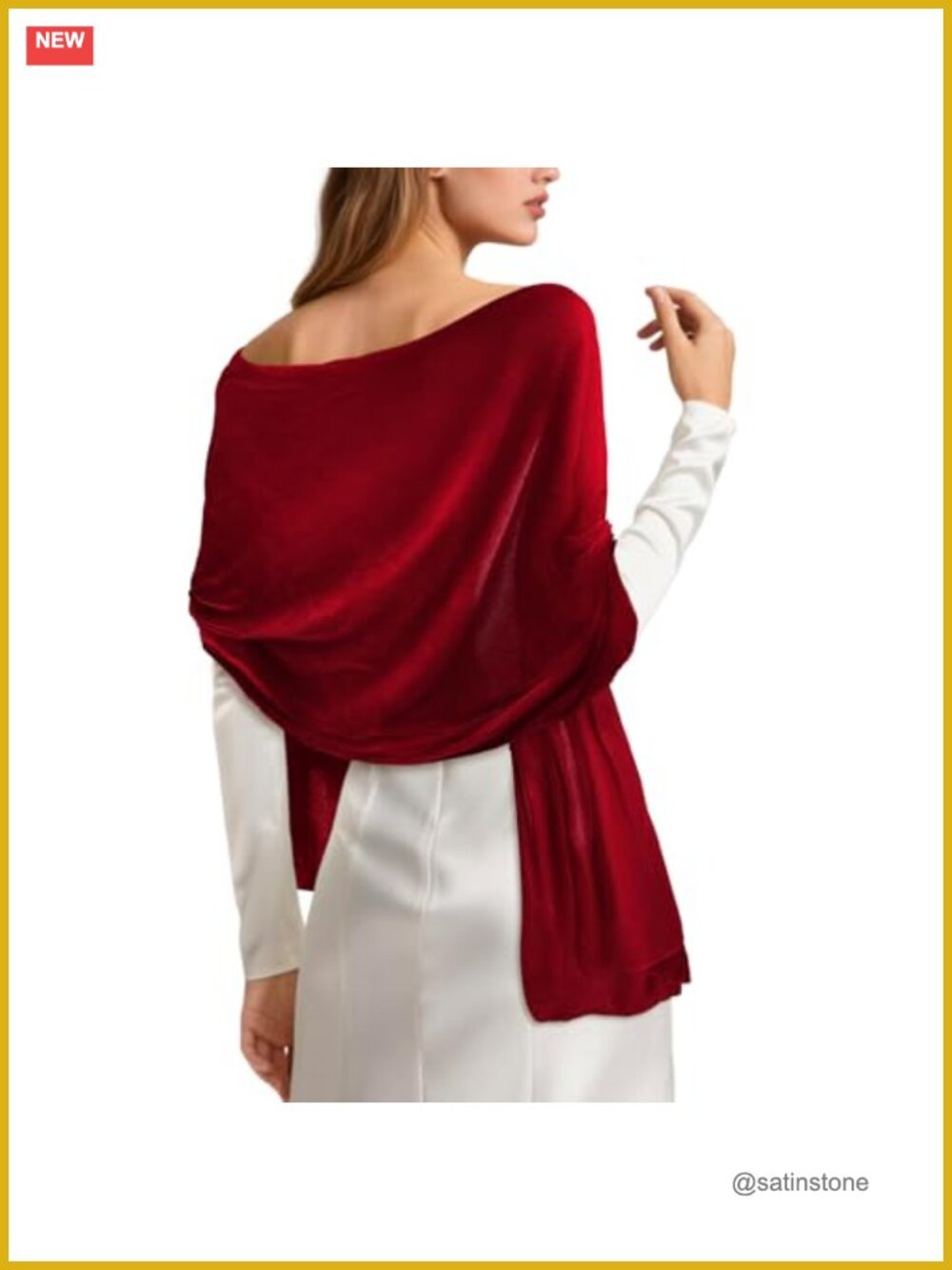 Velvet Shawl Wrap for Evening Dresses Wedding Scarf Winter Wrap
